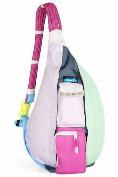 Kavu Women's Remix Rope Bag In Geode In Multi