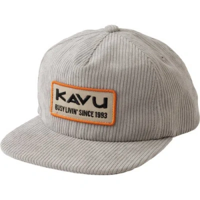Kavu Wooderson Cap In Gray