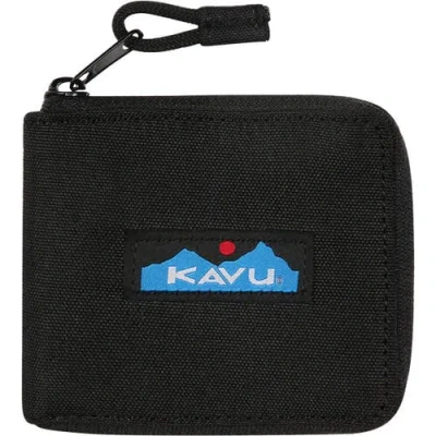 Kavu Zip Around Wallet In Black