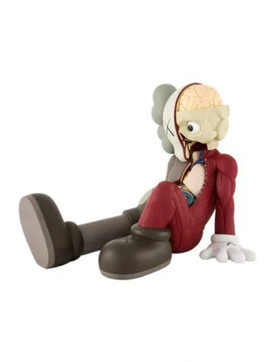 Pre-owned Kaws 2012 Resting Place Dissected Companion Figure In Brown