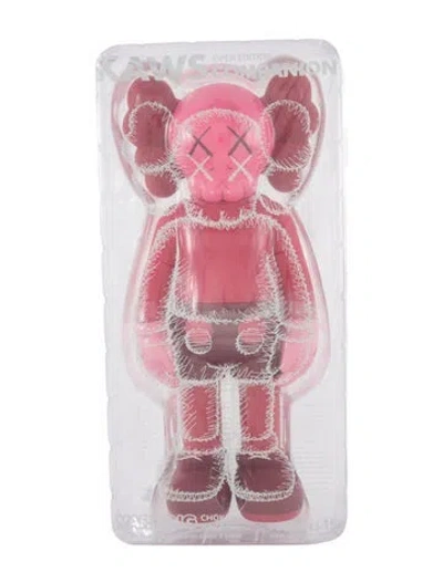 Pre-owned Kaws 2016 Open Edition Companion (blush) Figure W/ Tags In Red