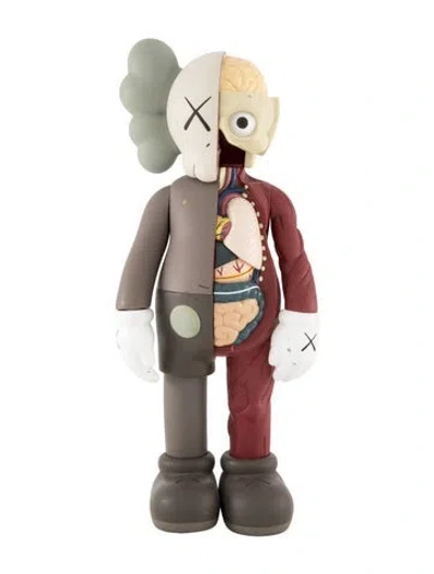 Pre-owned Kaws 2016 Open Edition Flayed Companion (brown) Figure