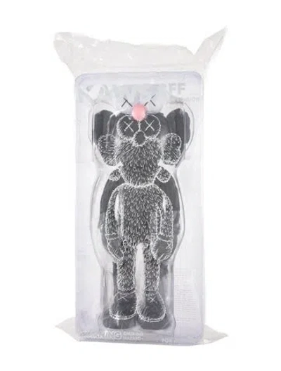 Pre-owned Kaws 2017 Bff (black) Open Edition Figure W/ Tags