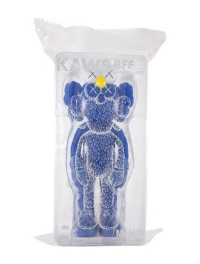 Pre-owned Kaws 2017 Bff (blue) Open Edition Figure W/ Tags