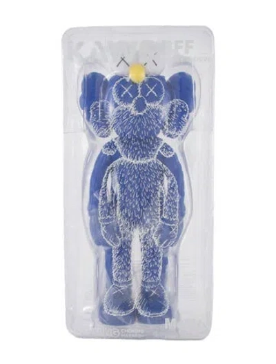 Pre-owned Kaws 2017 Bff (blue) Open Edition Figure W/ Tags