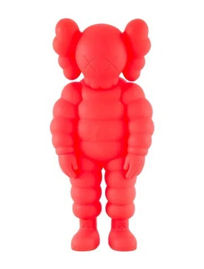 Pre-owned Kaws 2020 Open Edition What Party (orange) Figure