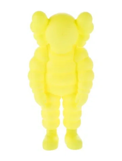 Pre-owned Kaws 2020 Open Edition What Party (yellow) Figure