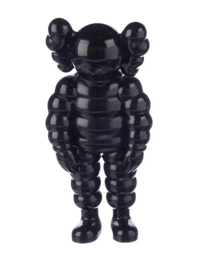 Pre-owned Kaws 2020 What Party Vinyl Figure In Black