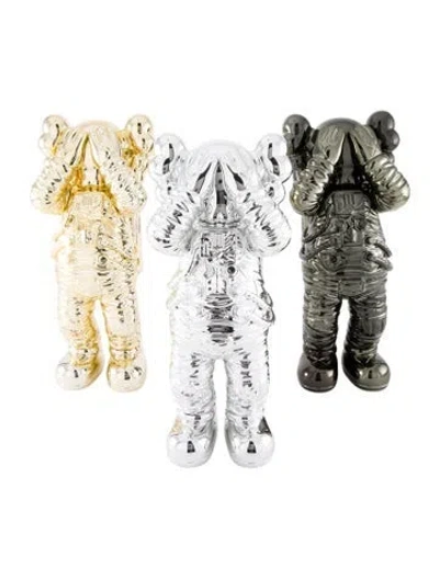 Pre-owned Kaws 3-piece 2020 Holiday: Space Figure Set W/ Tags