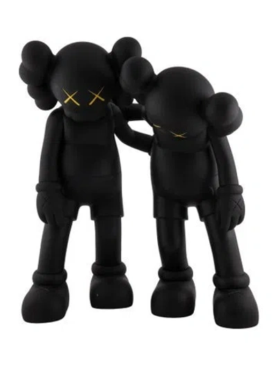 Pre-owned Kaws Along The Way Figure Black