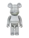 Kaws Amirex Texalium Be@rbrick 1000% Figure In Silber