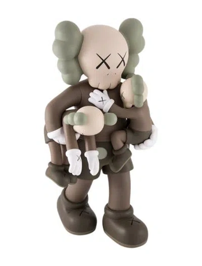Pre-owned Kaws Clean Slate (brown) Figure W/ Tags