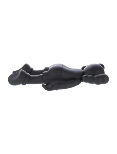 Pre-owned Kaws Companion Open Edition Vinyl Figurine In Black