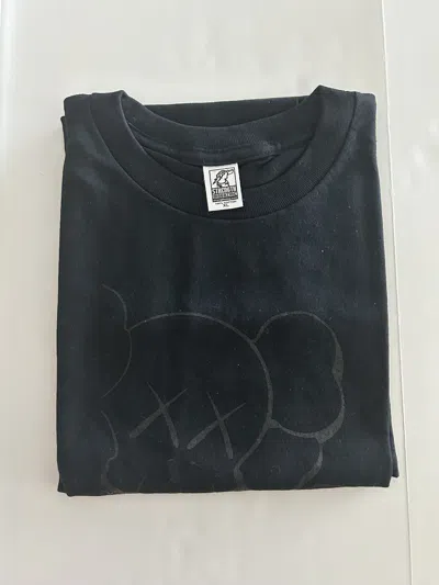 Pre-owned Kaws Deadstock 2001  Running Chum Shirt In Black