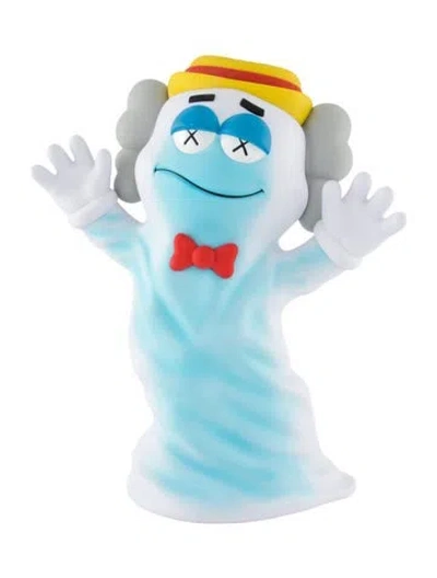Pre-owned Kaws General Mills Cereal Monsters Boo Berry Figure In Blue