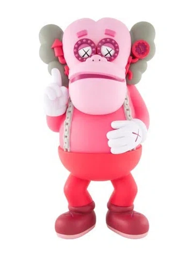 Pre-owned Kaws General Mills Cereal Monsters Franken Berry Figure In Pink