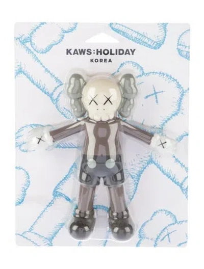 Pre-owned Kaws Holiday Korea Companion Figurine In Brown