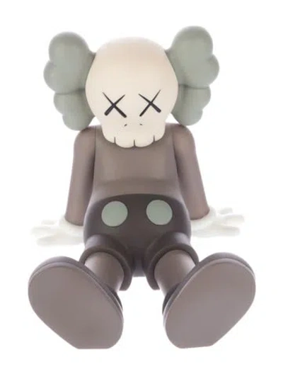 Pre-owned Kaws Holiday Taipei Vinyl Figure In Brown/neutrals
