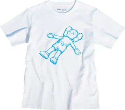 Pre-owned Kaws Men's  Holiday Companion Tee Shirt In White