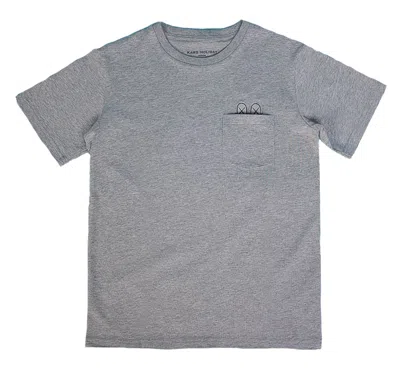 Pre-owned Kaws Men's  Holiday Japan Pocket T-shirt In Grey