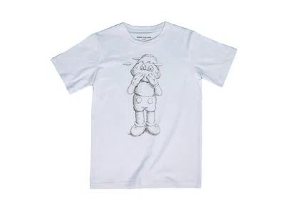 Pre-owned Kaws Men's  Holiday Japan Sketch T-shirt In White