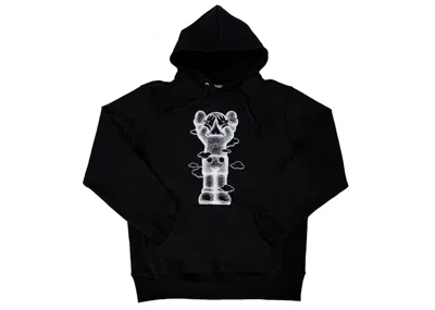 Pre-owned Kaws Men's  Holiday Uk Hoodie In Black