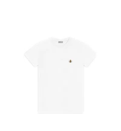 Pre-owned Kaws Men's  X Dior Bee T-shirt In White