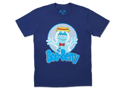 Pre-owned Kaws Men's  X Monsters Boo Berry T-shirt In Blue