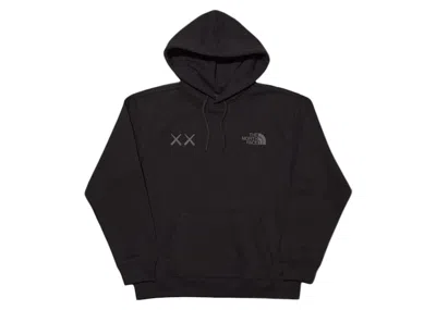 Pre-owned Kaws Men's  X The North Face Hoodie In Black