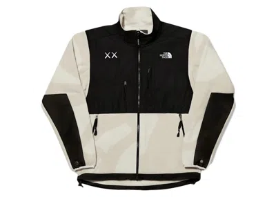 Pre-owned Kaws Men's  X The North Face Retro 1995 Denali Jacket In Moonlight Ivory