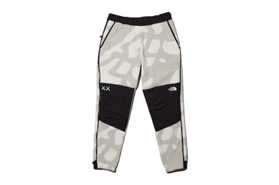 Pre-owned Kaws Men's  X The North Face Retro 1995 Denali Pant In Moonlight Ivory In White
