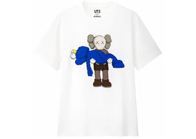Pre-owned Kaws Men's  X Uniqlo Gone Tee Shirt (japanese Sizing) In White