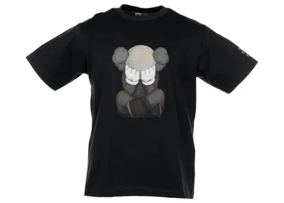 Pre-owned Kaws Men's  X Uniqlo Tokyo First Tee Shirt (asia Sizing) In Dark Grey