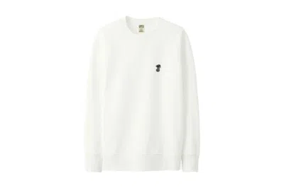 Pre-owned Kaws Men's  X Uniqlo X Peanuts Small Snoopy Sweatshirt In White