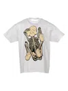 Kaws Skeleton-print T-shirt In White