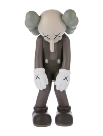 Pre-owned Kaws Small Lie Companion Vinyl Figure In Brown