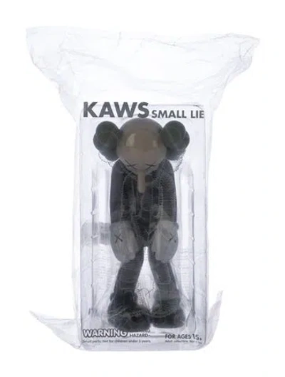 Pre-owned Kaws Small Lie Companion Vinyl Figure In Brown