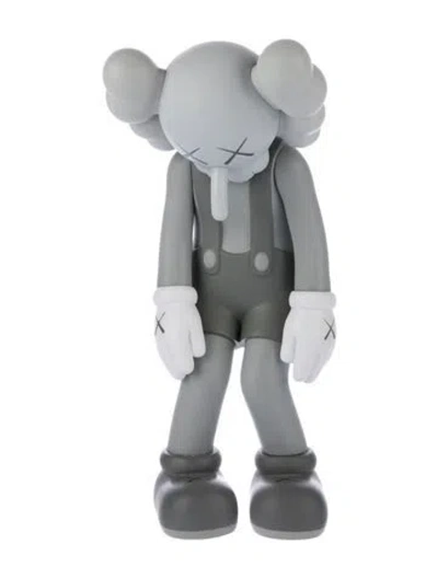 Pre-owned Kaws Small Lie Companion Vinyl Figure In Gray