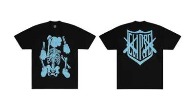 Pre-owned Kaws X Clipse Lgseo Tee Shirt 4 Box Set In Black
