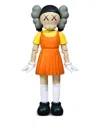 Kaws X Squid Game Young-hee "colored" Figurine In Multi