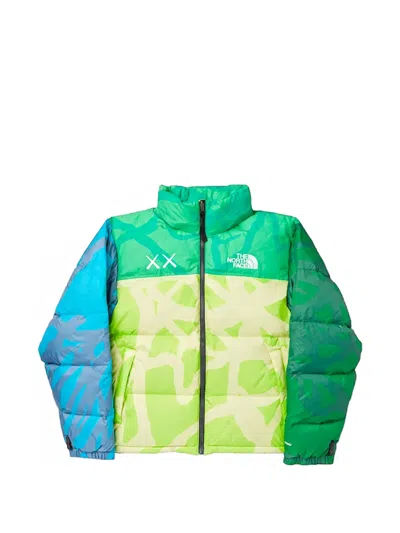 Kaws X The North Face Retro 1996 Nuptse Jacket In Multi
