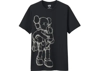 Pre-owned Kaws X Uniqlo Clean Slate Tee Shirt (asia Sizing) In Black