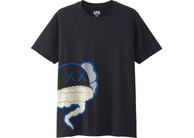 Pre-owned Kaws X Uniqlo Cloud Tee Shirt (japanese Sizing) In Black