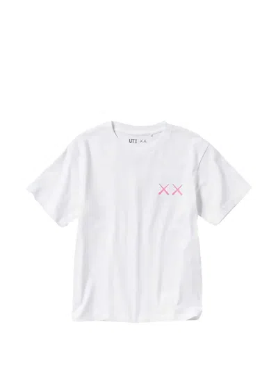 Kaws X Uniqlo Graphic-print T-shirt In White