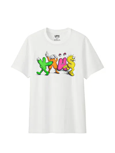 Kaws X Uniqlo Graphic-print T-shirt In White