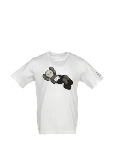 Kaws X Uniqlo Tokyo First Graphic-print T-shirt In White
