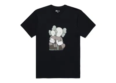 Pre-owned Kaws X Uniqlo Ut Short Sleeve Graphic T-shirt (us Sizing) In Black