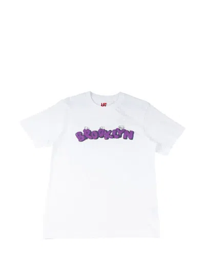 Kaws X Uniqlo Utme! Brooklyn-print T-shirt In White