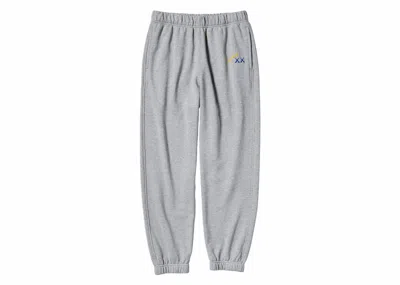 Pre-owned Kaws X Uniqlo Warhol 473557 Sweatpants In Gray