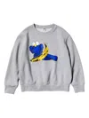 Kaws X Uniqlo Warhol Banana-graphic Sweatshirt In Gray